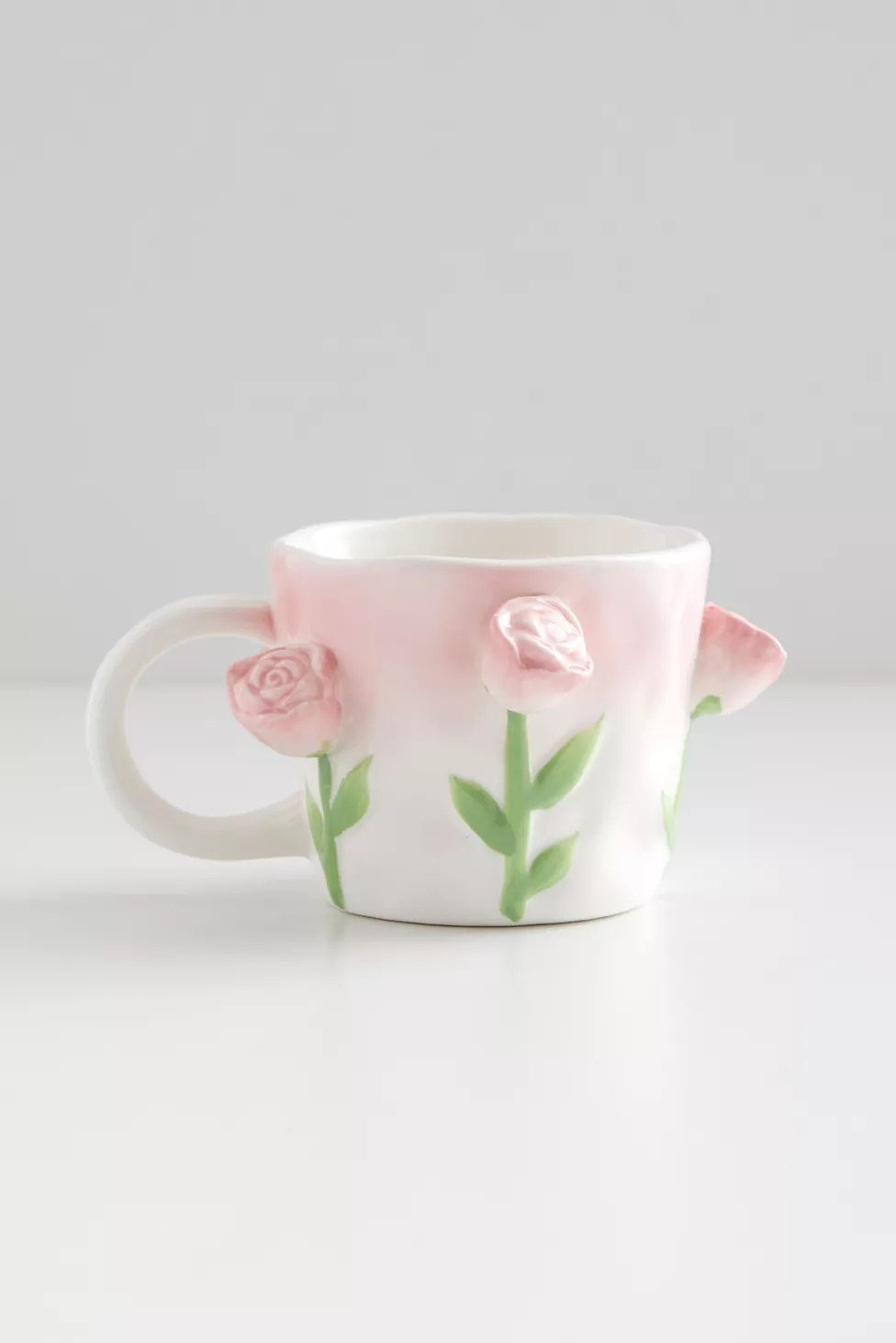 Rose Bud Sculpted Mug | Urban Outfitters (US and RoW)