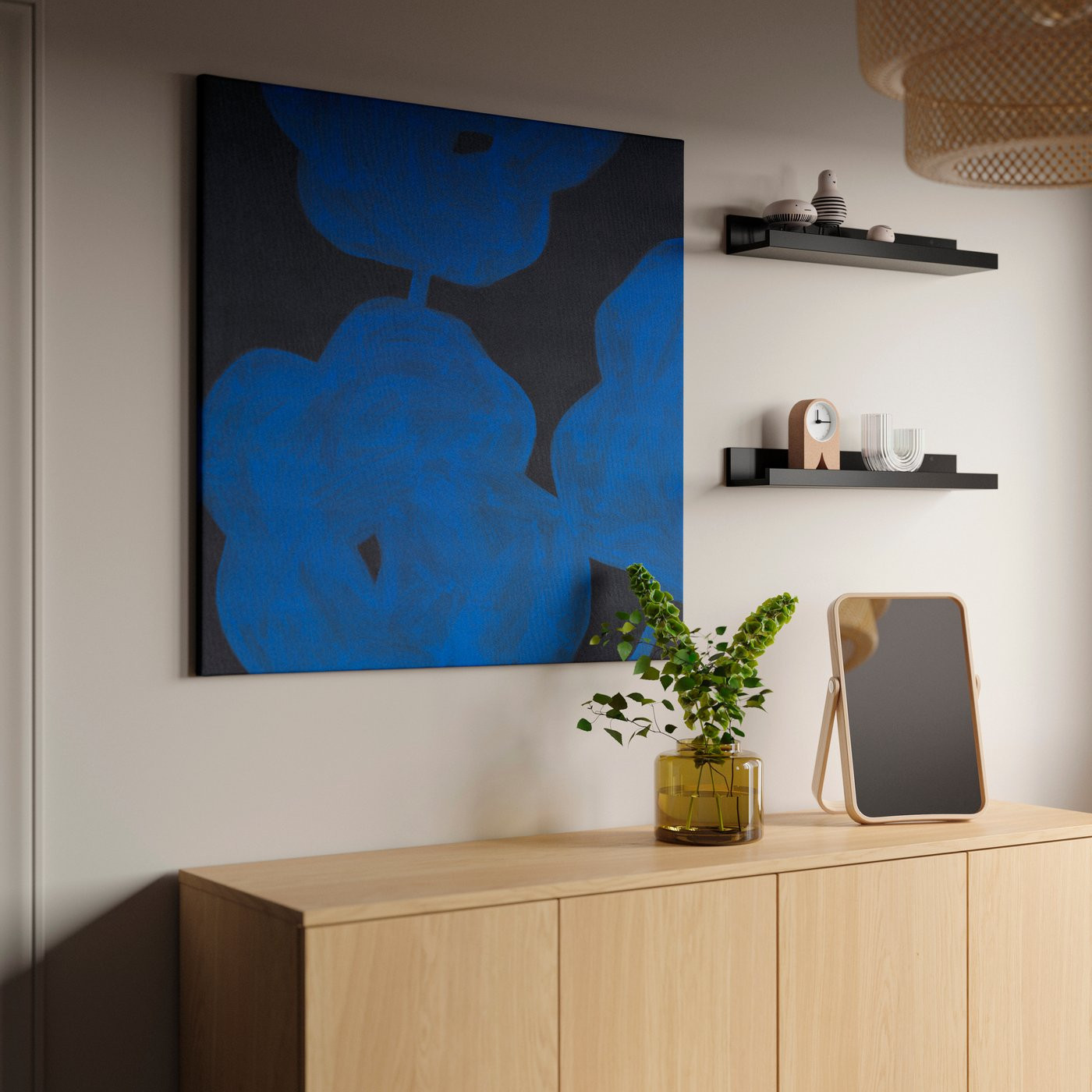 IKEA PJÄTTERYD picture, vivid blooms, 35 ½x35 ½ | IKEA US