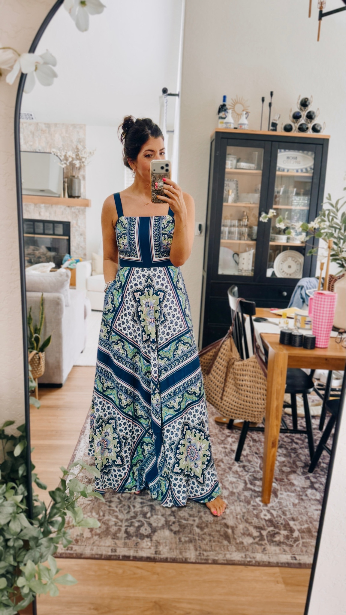Easy summer scarf maxi
In an 8

#LTKMidsize #LTKOver40 #LTKWedding