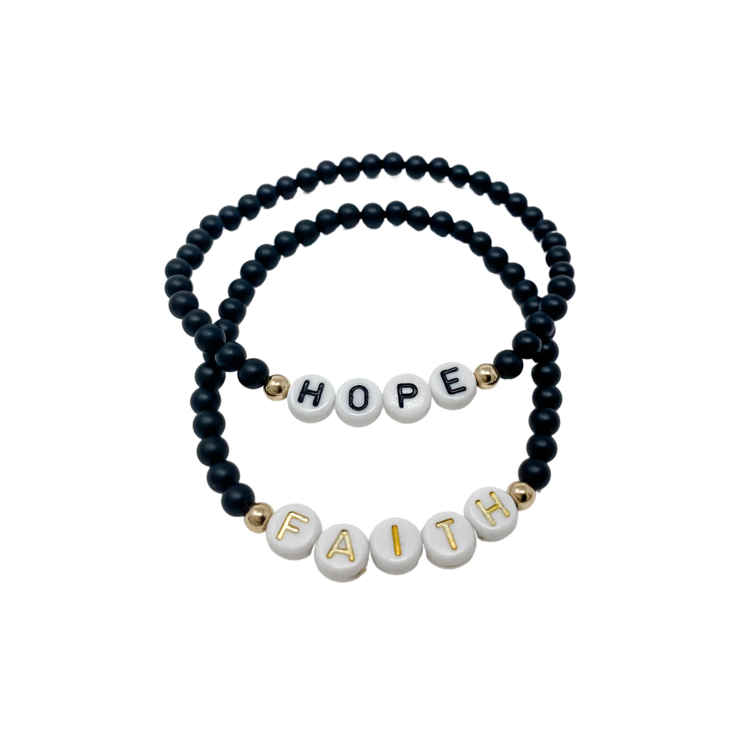 name bracelet | black onyx | Reef rain aria