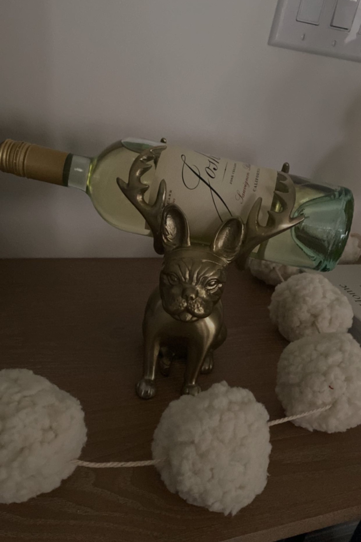 Frenchie wine holder!! 

#LTKSeasonal #LTKfindsunder100 #LTKhome