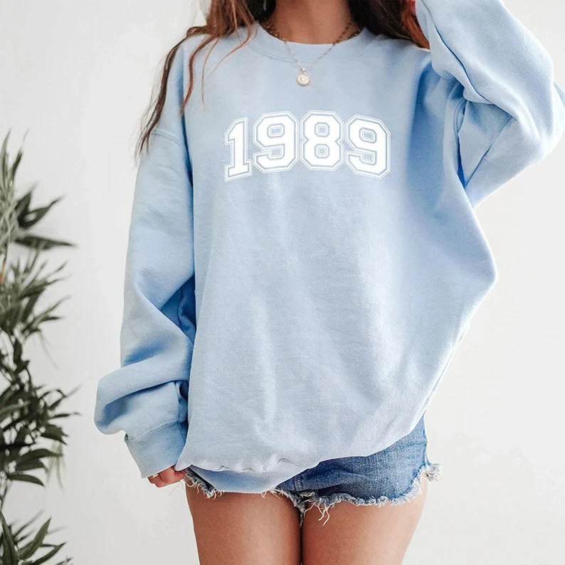 1989 Sweatshirt 1989 Custom Sweatshirt 1989 Sweatshirt 1989 - Etsy | Etsy (US)