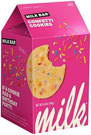 Milk Bar Confetti Cookies by cult favorite New York bakery Milk Bar, soft-baked individually wrap... | Amazon (US)