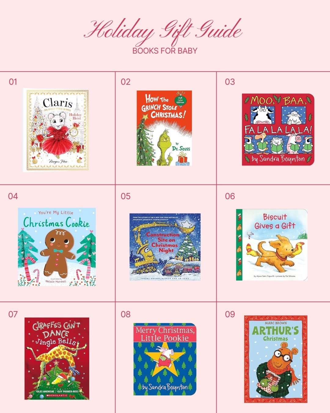 Holiday gift guide! Christmas books for baby and kids 🎄❤️ 

Baby gifts / baby Christmas gifts / baby gift guide / kids gift guide / Christmas books / Christmas kids books / Christmas toys / Christmas kids toys / Christmas kids gift guide / kids gift guide / toddler gift guide / holiday children’s books / Christmas children’s books / baby stocking stuffer / kids stocking stuffer / toddler stocking stuffer 

#LTKGiftGuide #LTKFindsUnder50 #LTKHoliday