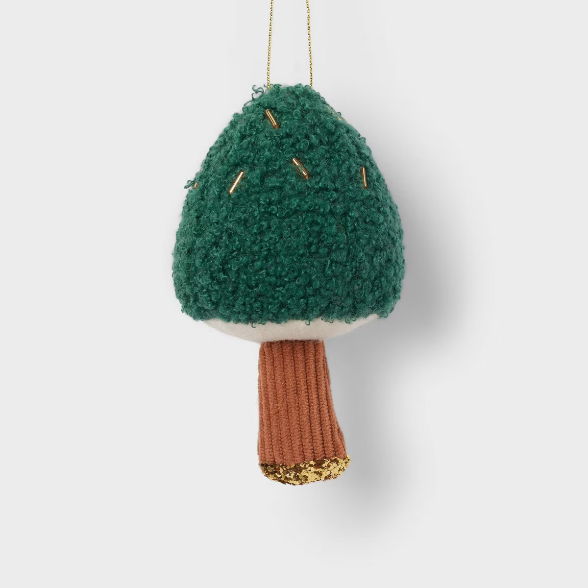 Fabric Mushroom Christmas Tree Ornament Green - Wondershop™ | Target