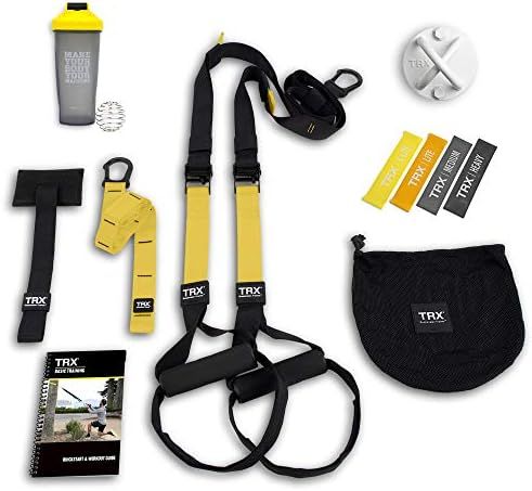 TRX All-in-One Suspension Trainer - Home-Gym System for the Seasoned Gym Enthusiast, Includes TRX... | Amazon (US)