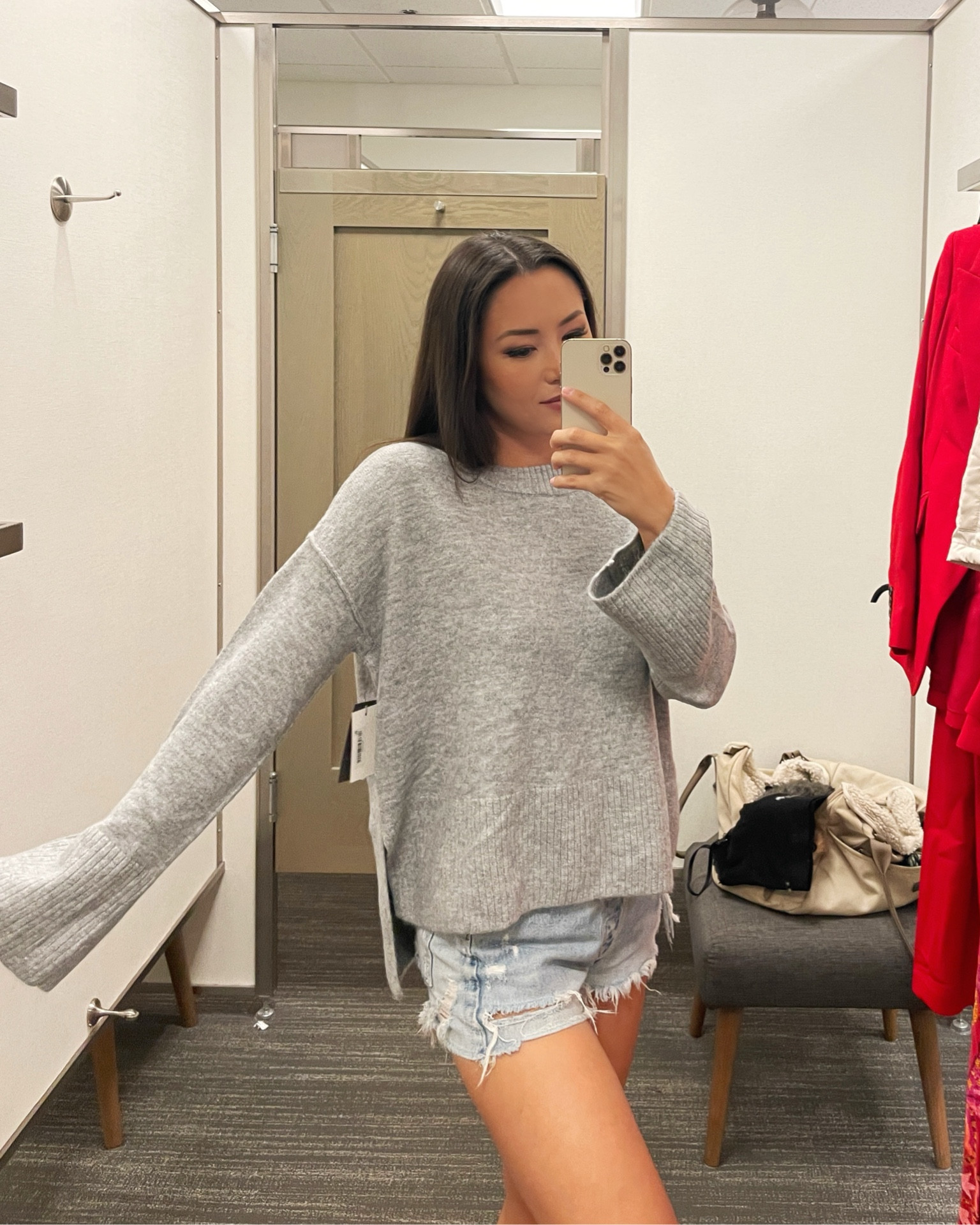 This sweater is sooo soft and comfy! Wearing XS which you can see is oversized, so XXS would be better for me! and the pink color is soo fire! Love it!! Perfect for fall/winter!

#LTKxNSale #LTKSeasonal #LTKSaleAlert