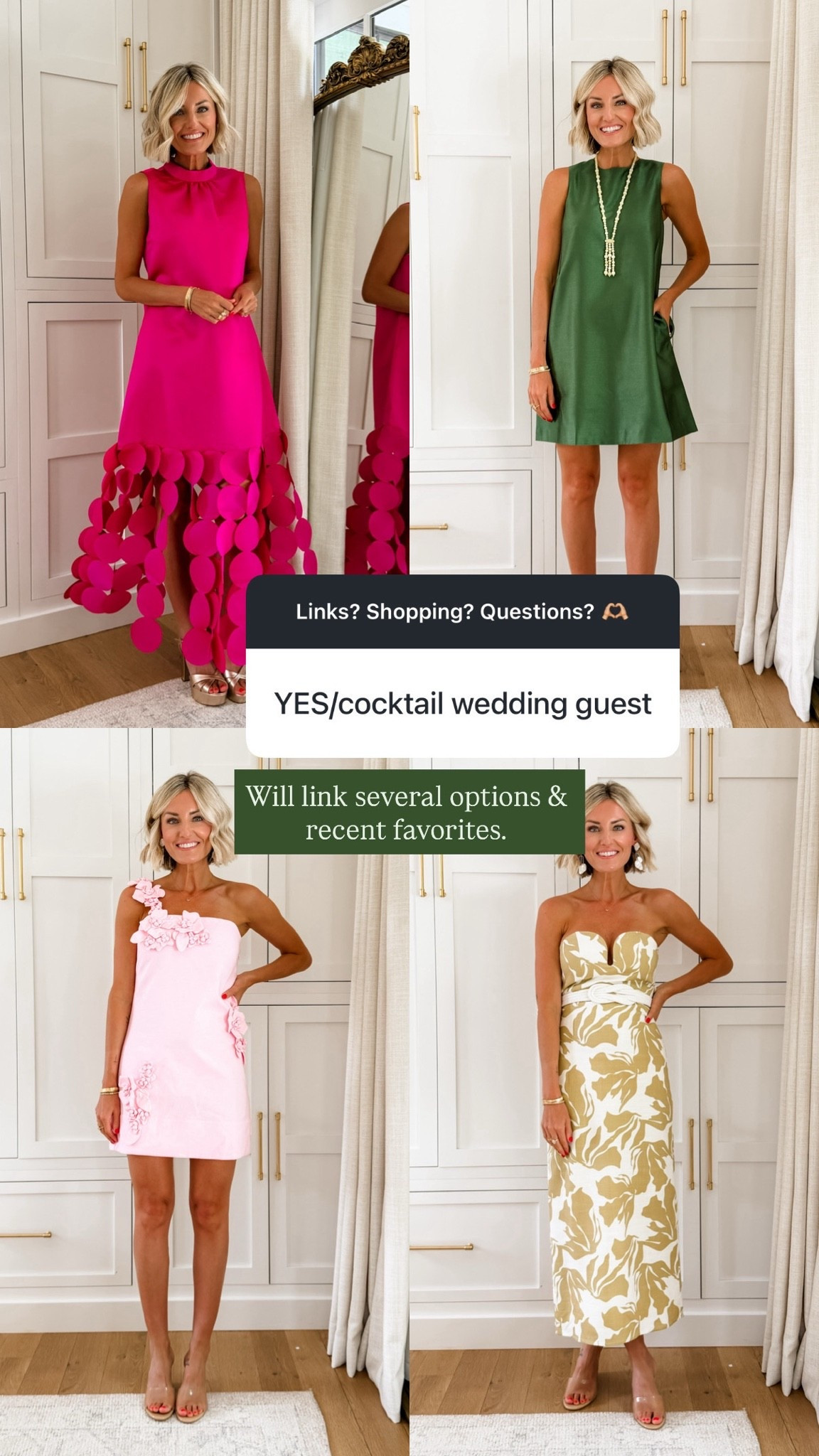 If you’re heading to a wedding this season, I’ve got the perfect dresses for you 😍👏🏼

Loverly Grey, summer wedding guest dress, cocktail dress, event dress

#LTKootd #LTKSeasonal #LTKWedding