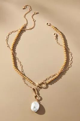 Pearl Mix Necklaces, Set of 3 | Anthropologie (US)