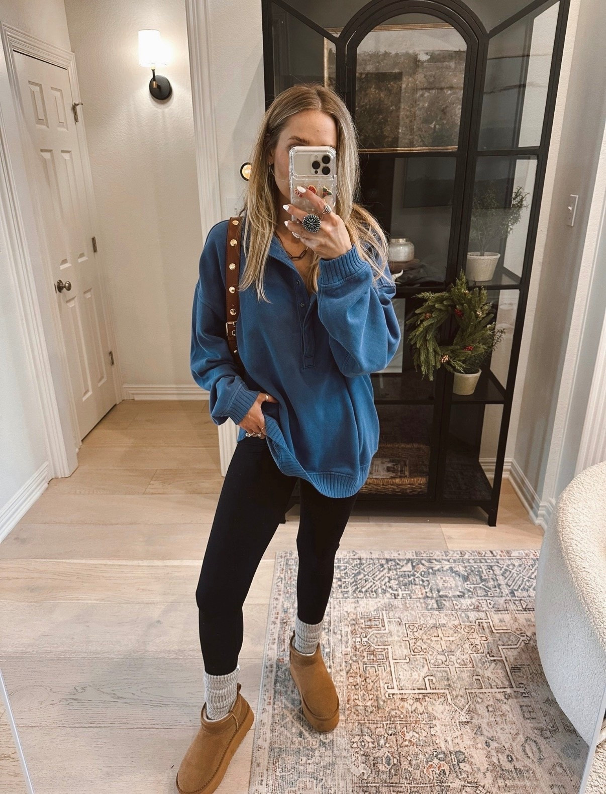 🤍 My favorite sweatshirt is 46% off today! 

I’m wearing size s / my tts 

I love these so much— I wear with leggings or jeans! 👏🏼 

#LTKGiftGuide #LTKHoliday #LTKFindsUnder50