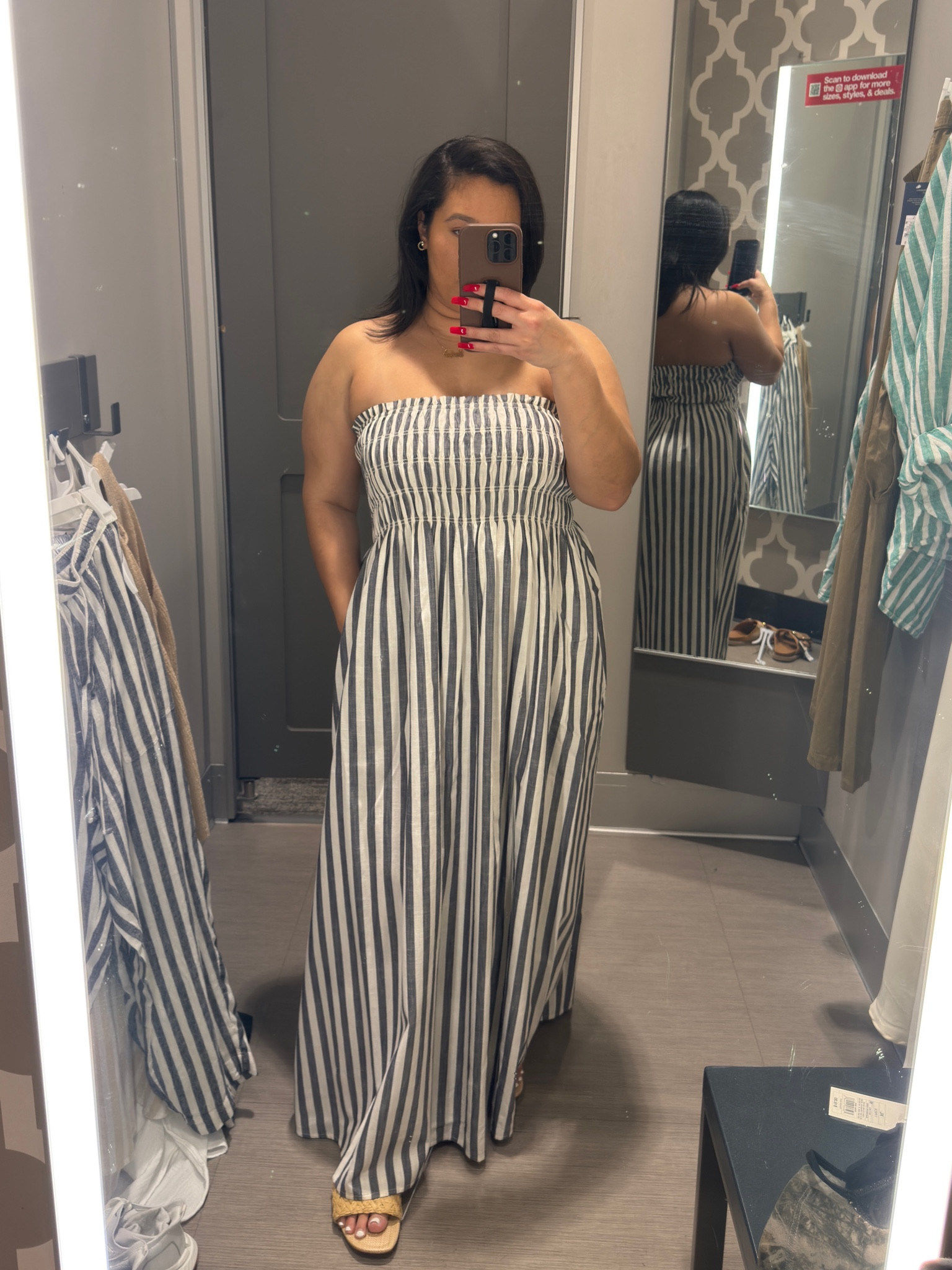 Vacation outfit 
Resort wear 
Vacation dress 
Midsize outfit 
Midsize dress 
Summer outfit 
Spring dress 
Women’s dress 
Easter dress
Easter outfit 

Dress- large / a little loose from the top. I could size down to a medium

Shoes 8.5 tts 

#LTKStyleTip #LTKMidsize #LTKTravel