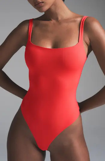 SKIMS Fits Everybody Square Neck Bodysuit | Nordstrom | Nordstrom