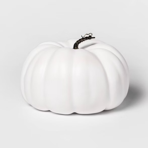 14" Large Painted Pumpkin Halloween Decorative Sculpture - Hyde & EEK! Boutique™ | Target