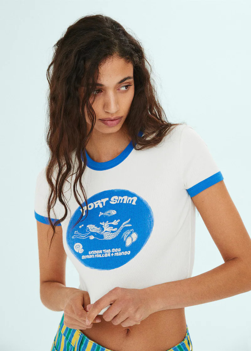 Search: White crop graphic tee (7) | Mango USA | MANGO (US)
