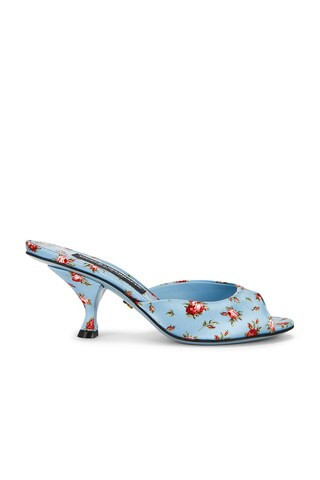 Dolce & Gabbana Mid Sandal in Blue | FWRD 