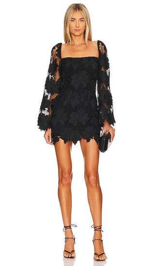 Tropez Mini Dress in Black | Revolve Clothing (Global)