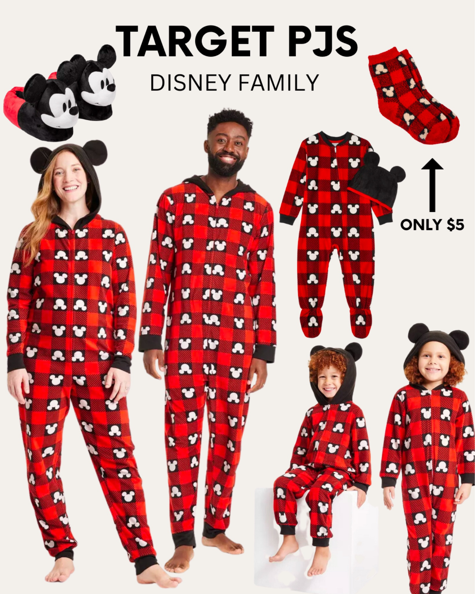 Target Christmas pjs. Disney 100 Mickey Mouse Matching Family cozy winter outfits. Family photos  

#LTKHoliday #LTKfamily #LTKSeasonal
