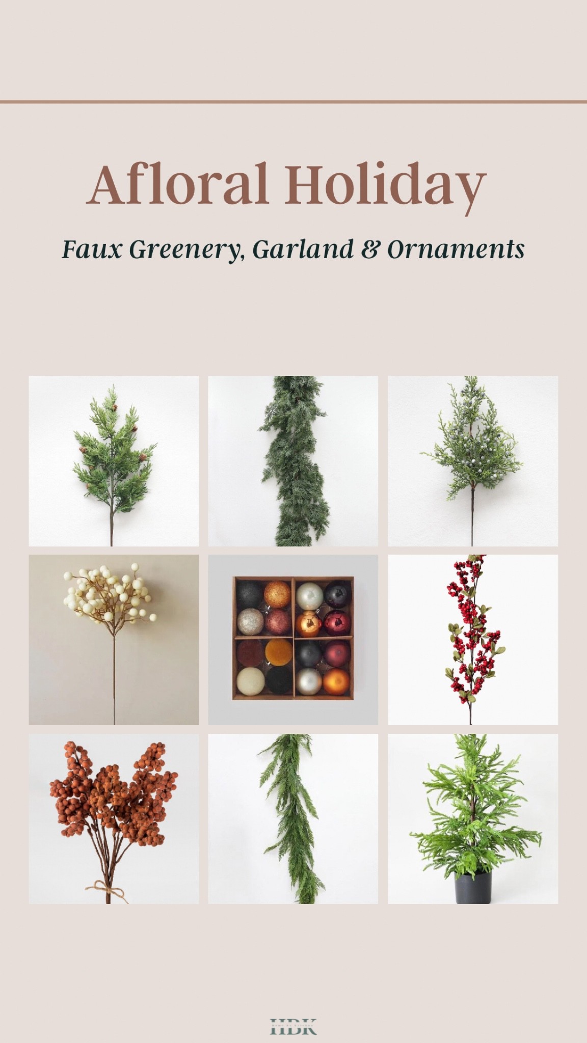 Afloral holiday decor - faux greenery, garland, ornaments 

#LTKunder50 #LTKHoliday #LTKhome