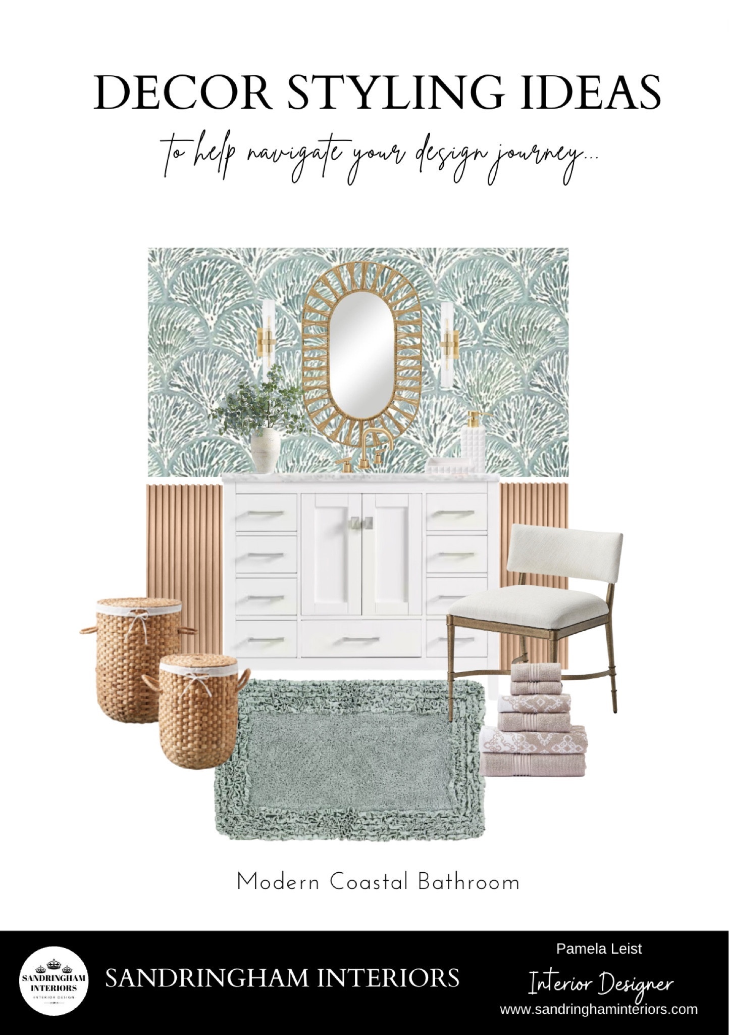 Modern Coastal Bathroom Home Decor Ideas

Bathroom Vanity 
Mirror 
Baskets
Scones 
Bath towels 
Bathroom rugs

#LTKhome