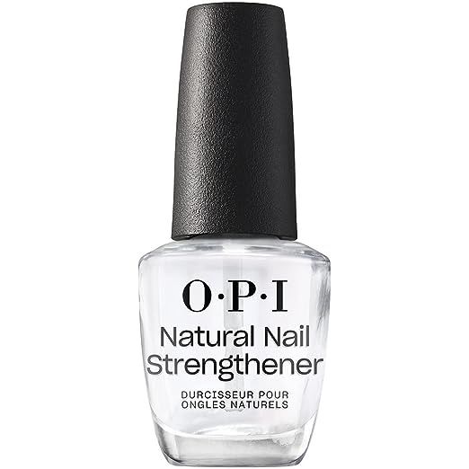 OPI Natural Nail Strengthener, Vegan Formula, Infused with Vitamin A & E, Helps Prevent Discolora... | Amazon (US)