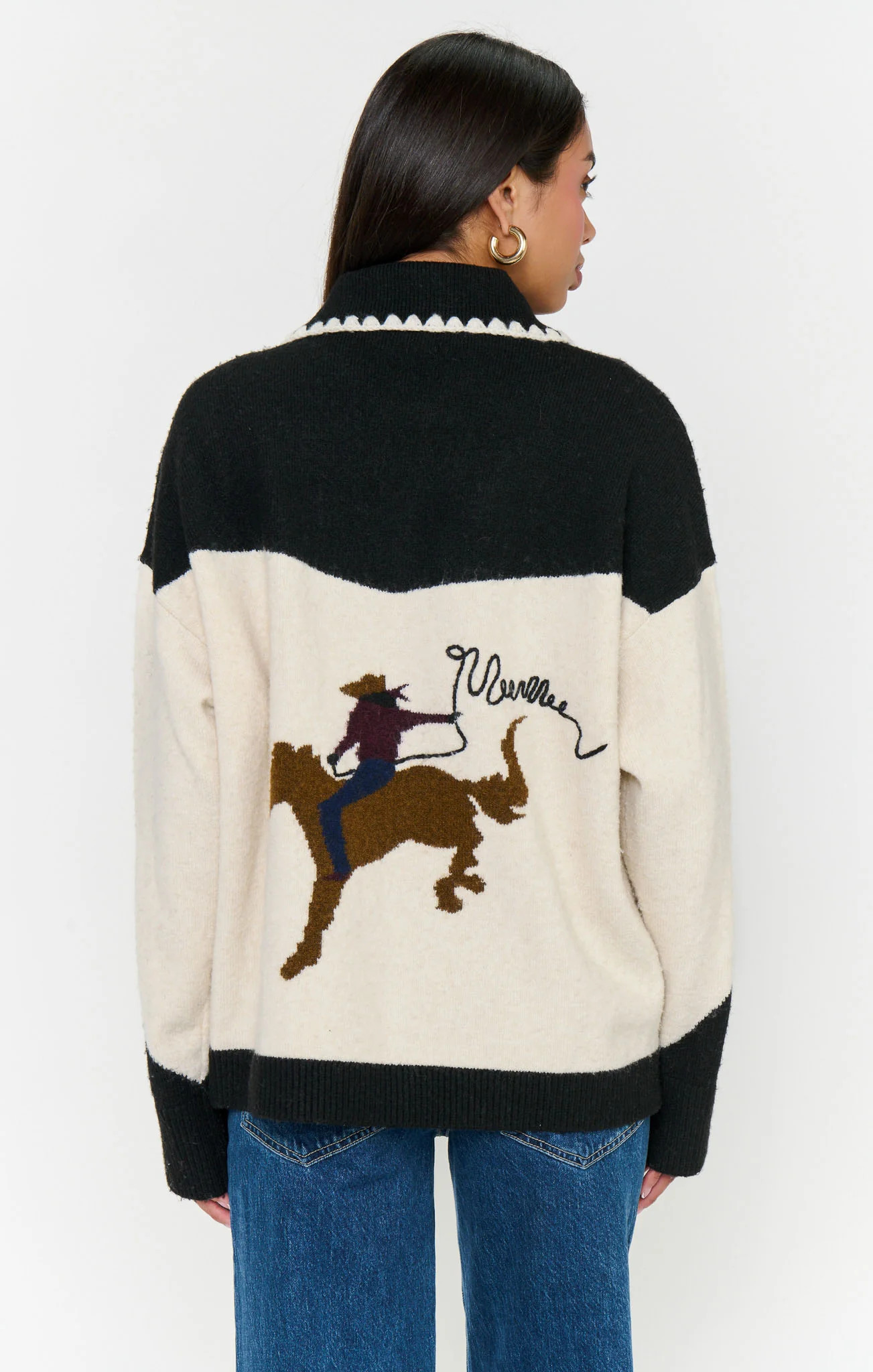 Los Almos Sweater ~ Horse Embroidered Knit | Show Me Your Mumu