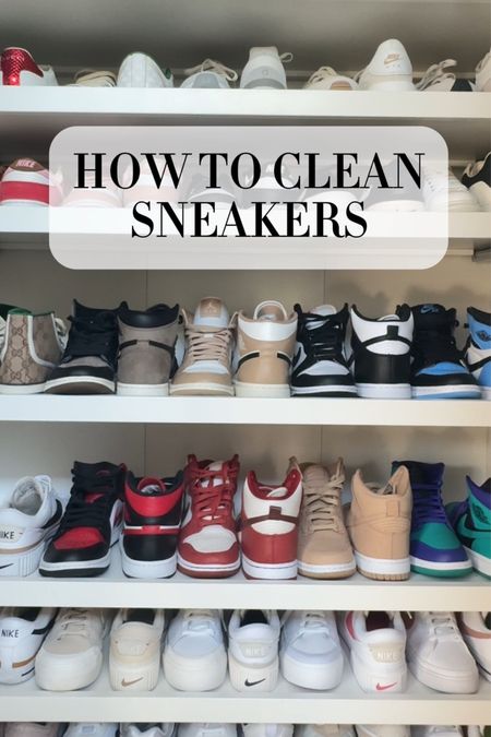 The easiest way to clean sneakers…use one sponge for many pairs, rinse and reuse 
How to clean sneakers …follow me @liveloveblank for more amazon finds in fashion and home
Amazon must haves 
Cleaning tips
Cleaning sneakers
Cleaning dirt and scuffs off sneakers 
My sneakerhead husband got me into these…they are so easy to use! 
#ltku #ltkhome


#LTKfitness #LTKstyletip #LTKshoecrush