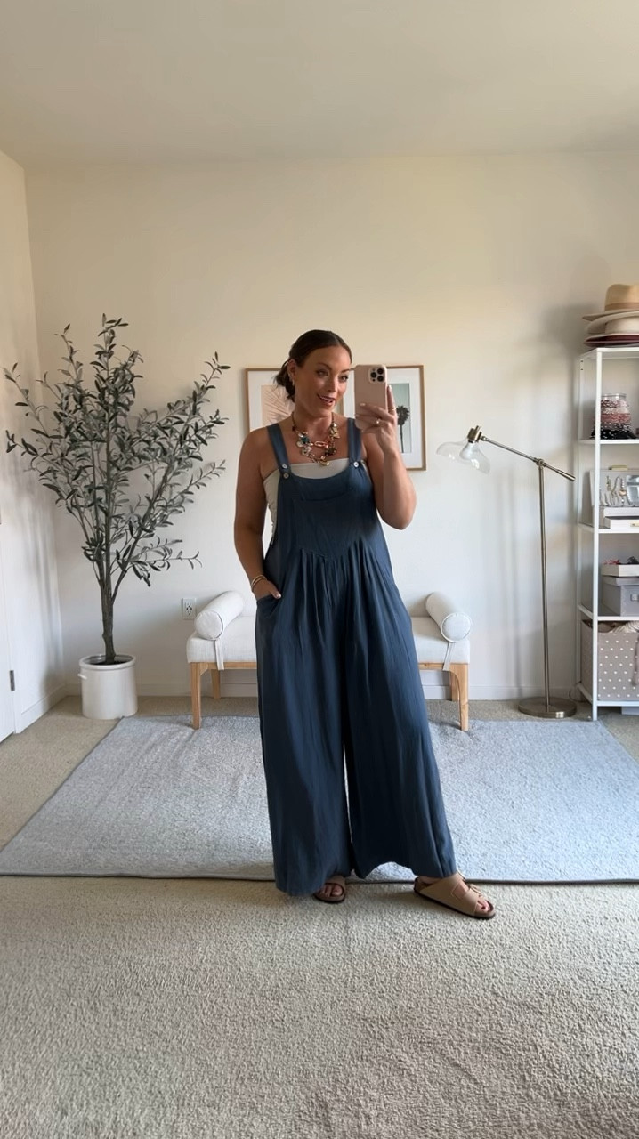 Jumpsuit is so so so cozy and comfy! 

#LTKMidsize #LTKSeasonal #LTKFindsUnder100