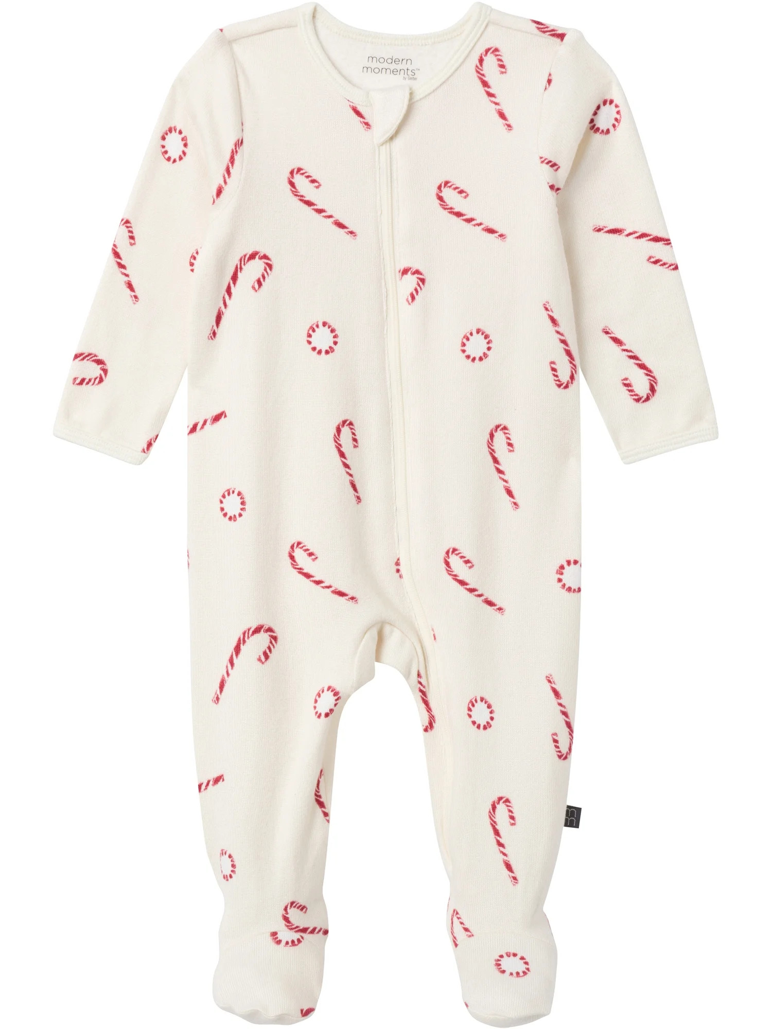 Modern Moments by Gerber Gender Neutral Sleep ´N Play Christmas Pajamas, Sizes Newborn - 6/9 Mon... | Walmart (US)