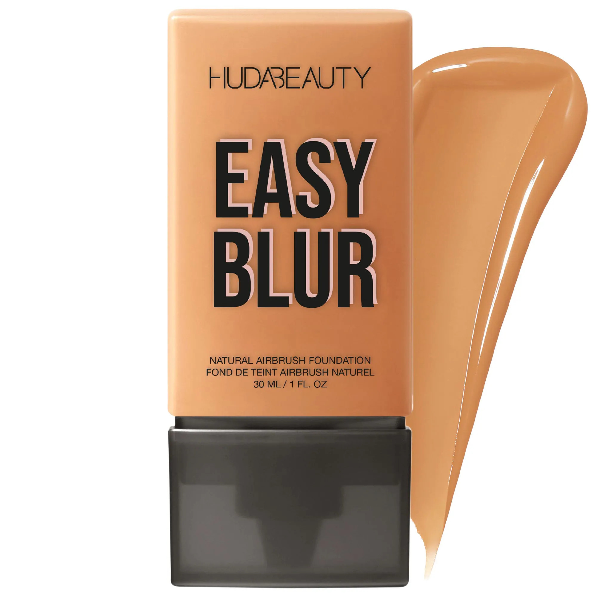 HUDA BEAUTY Easy Blur Natural Airbrush Foundation with Niacinamide Gingerbread 430N 1 oz / 30 mL | Sephora (US)