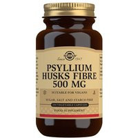 Solgar Digestive Aids Psyllium Husks Fibre 500mg Vegetable Capsules x 200 in Clear | Debenhams UK