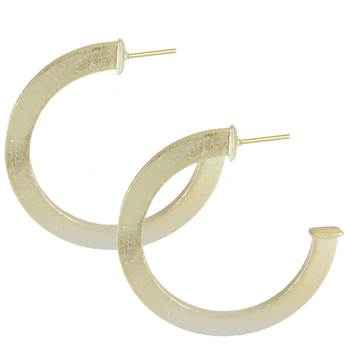 Arca Medium Hoop Earrings | MARCIA MORAN