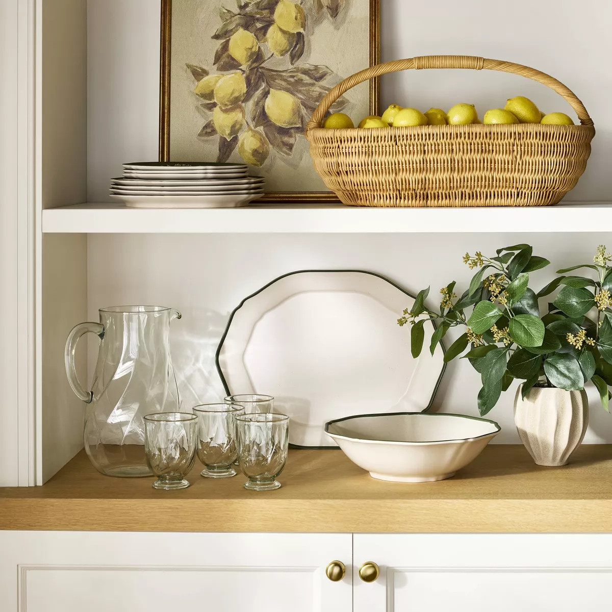 13" Melamine Oval Serving Platter -Threshold™ designed with Studio McGee | Target
