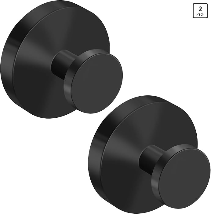 klasit Suction Cup Hooks for Shower, No-Drill Towel & Robe Hooks for Bathroom, Glass Door, Mirror... | Amazon (US)
