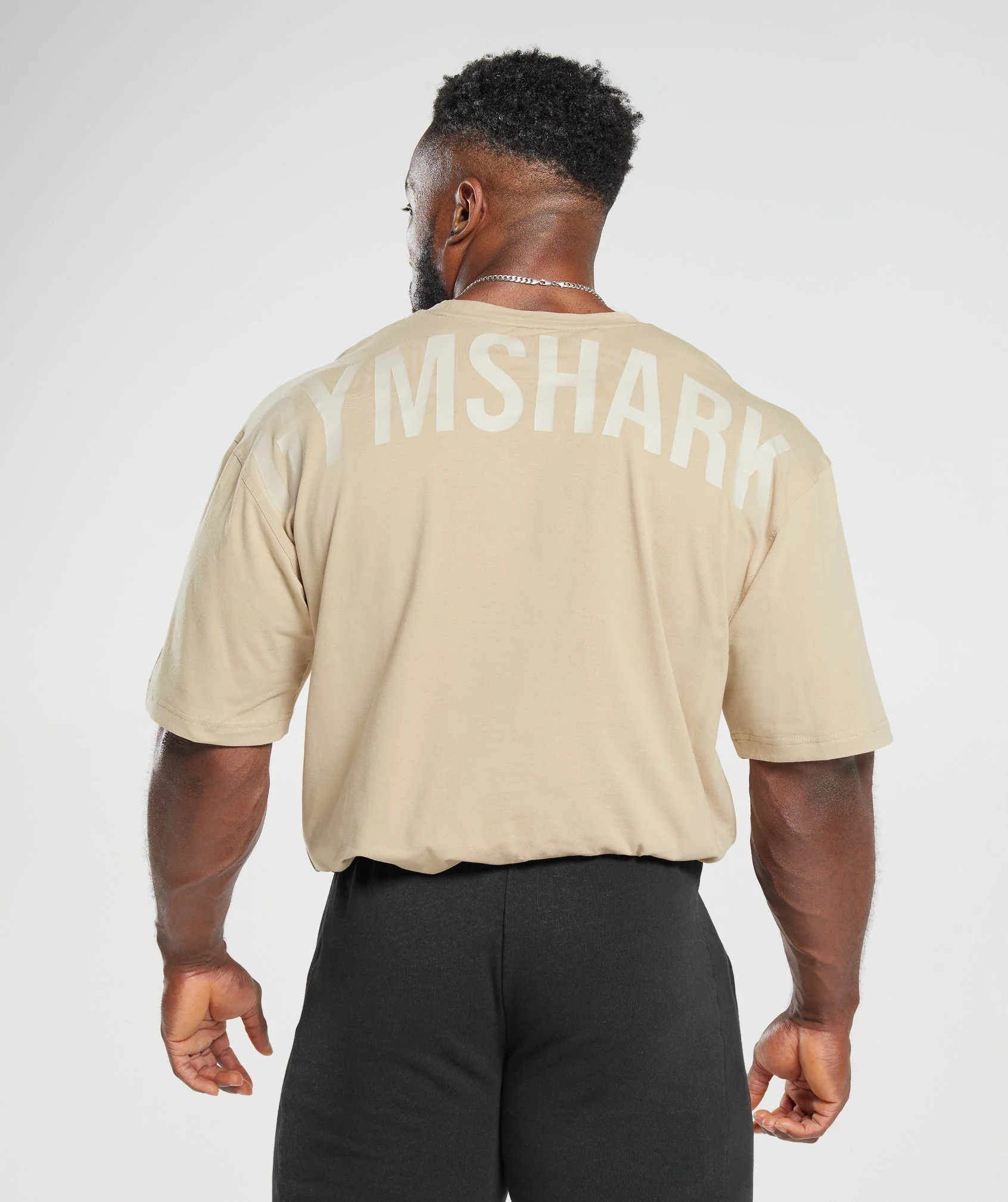 Gymshark Power T-Shirt - Desert Beige | Gymshark US