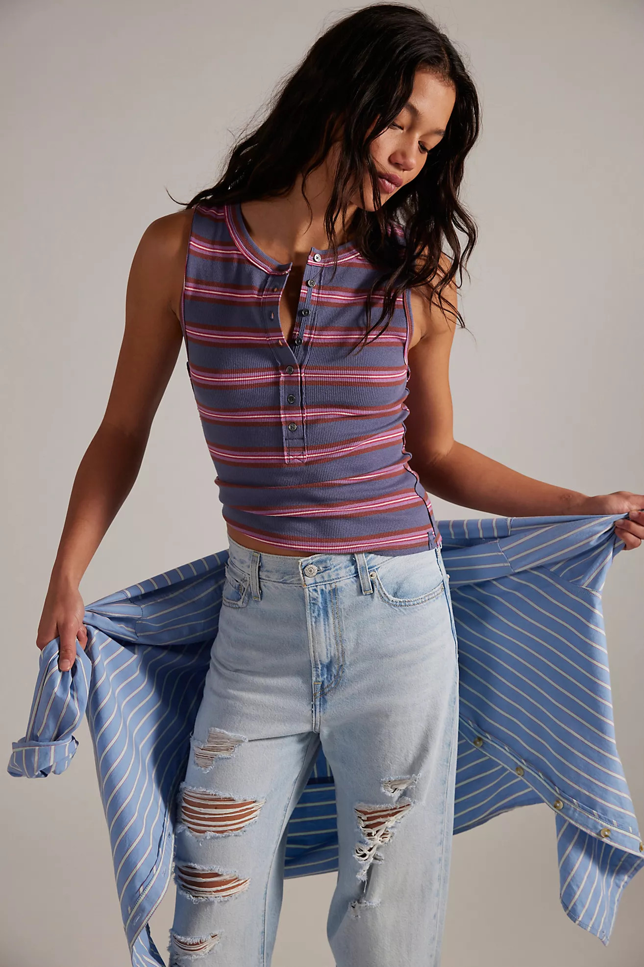 Jamie Henley Striped Tank Top | Free People (Global - UK&FR Excluded)