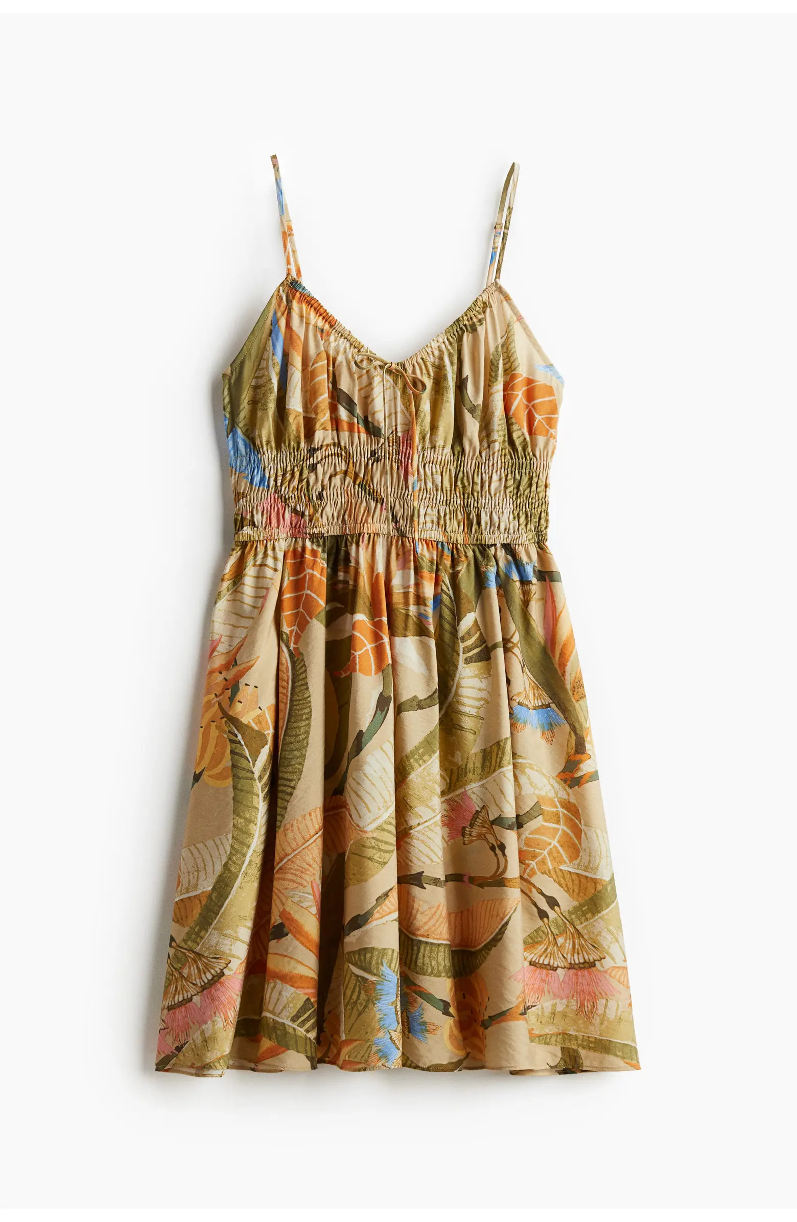 H&M Smocked Strappy Dress | Nordstrom | Nordstrom