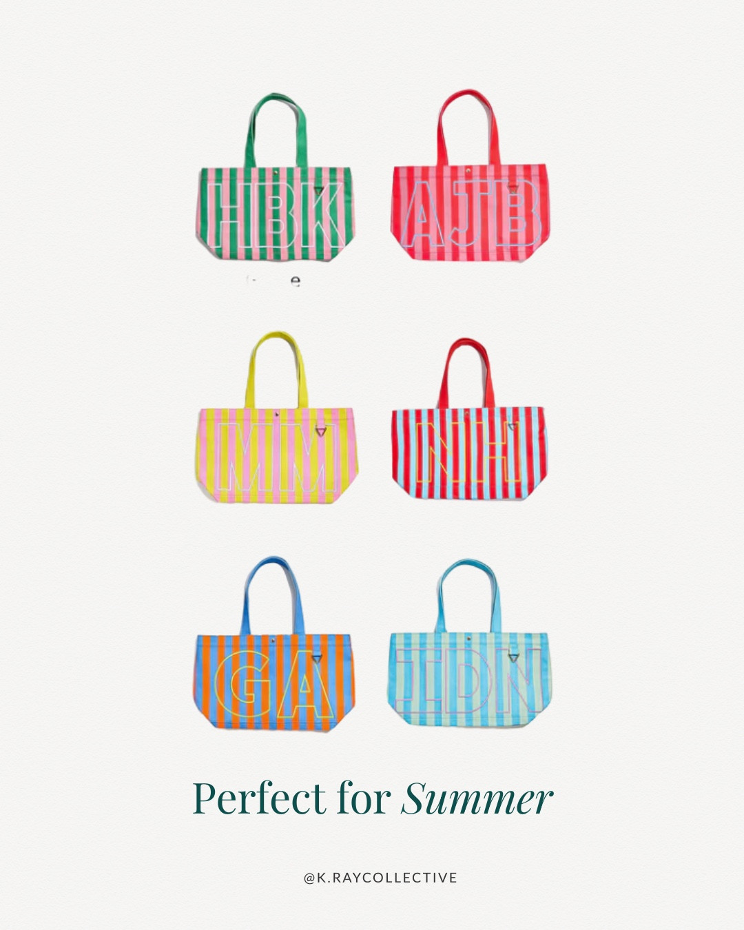 Mother’s Day gift ideas!  I can’t get enough of these striped monogram totes for summer! 

 #beachtote #summertote