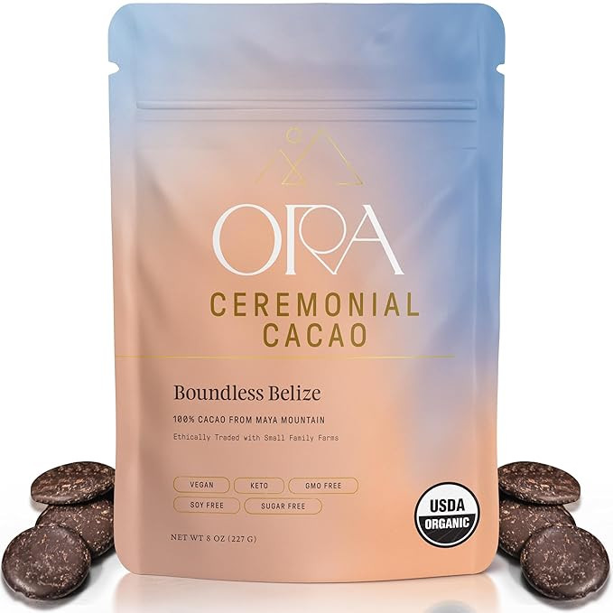 ORA Ceremonial Cacao - Boundless Belize - Organic 100% Cacao - Ethical - Regenerative - High Flav... | Amazon (US)