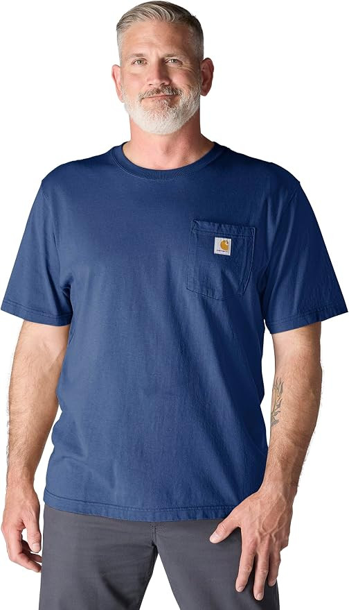 Carhartt Men's Iconic K87 Pocket T-Shirt | Amazon (US)