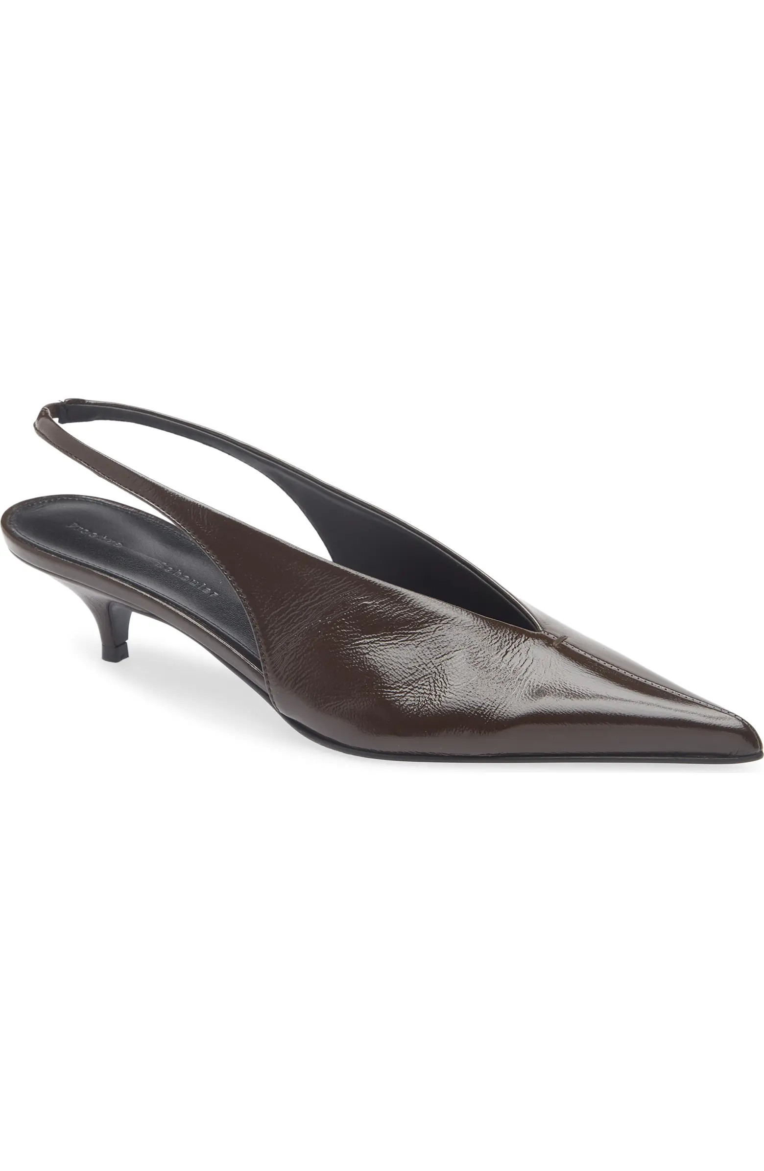 Slash Pointed Toe Slingback Pump (Women) | Nordstrom