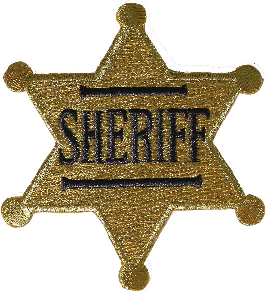 Application CDX Sheriff Badge Patch | Amazon (US)