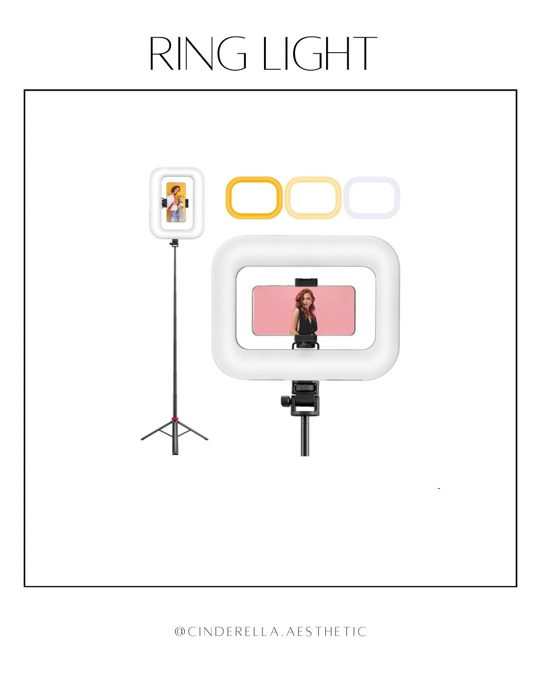 Easy storage ring light for phone!
Great gift for teens!
#amazonfinds

#LTKFindsUnder50