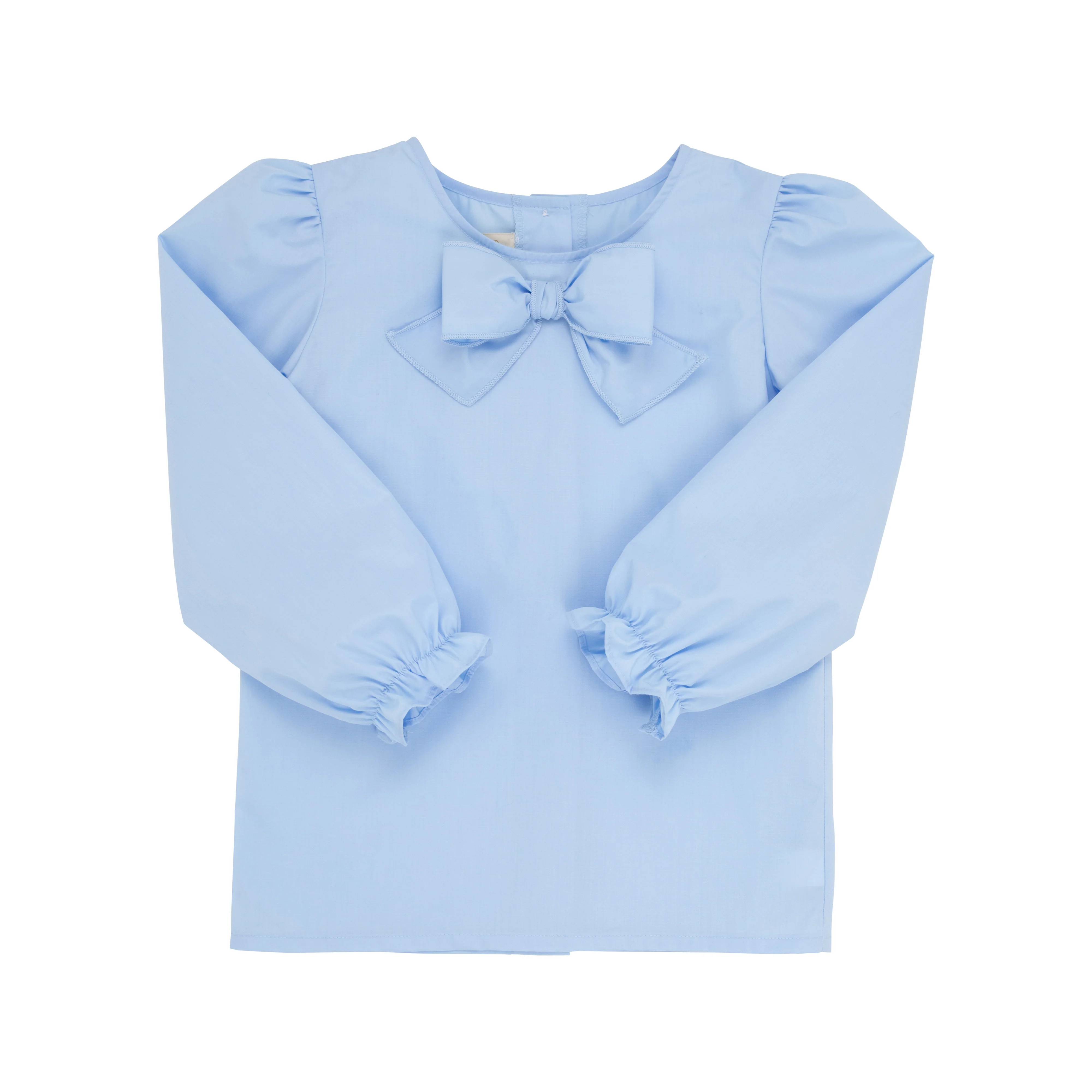 Beatrice Bow Blouse & Onesie - Beale Street Blue | The Beaufort Bonnet Company
