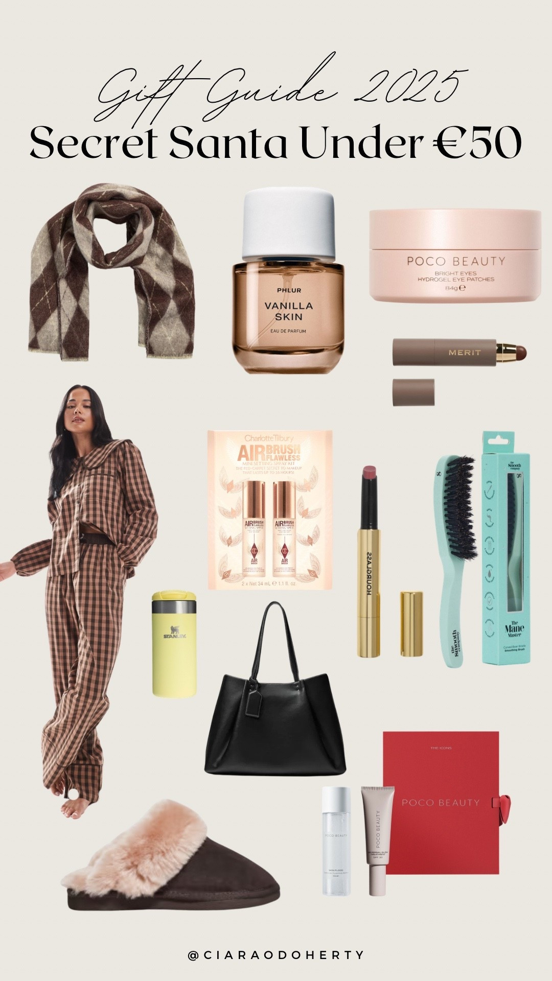 Gift guide 2025: Secret Santa - Under €50
Scarf, slippers, phlur, poco beauty, stanley 

#LTKfestive #LTKeurope #LTKireland