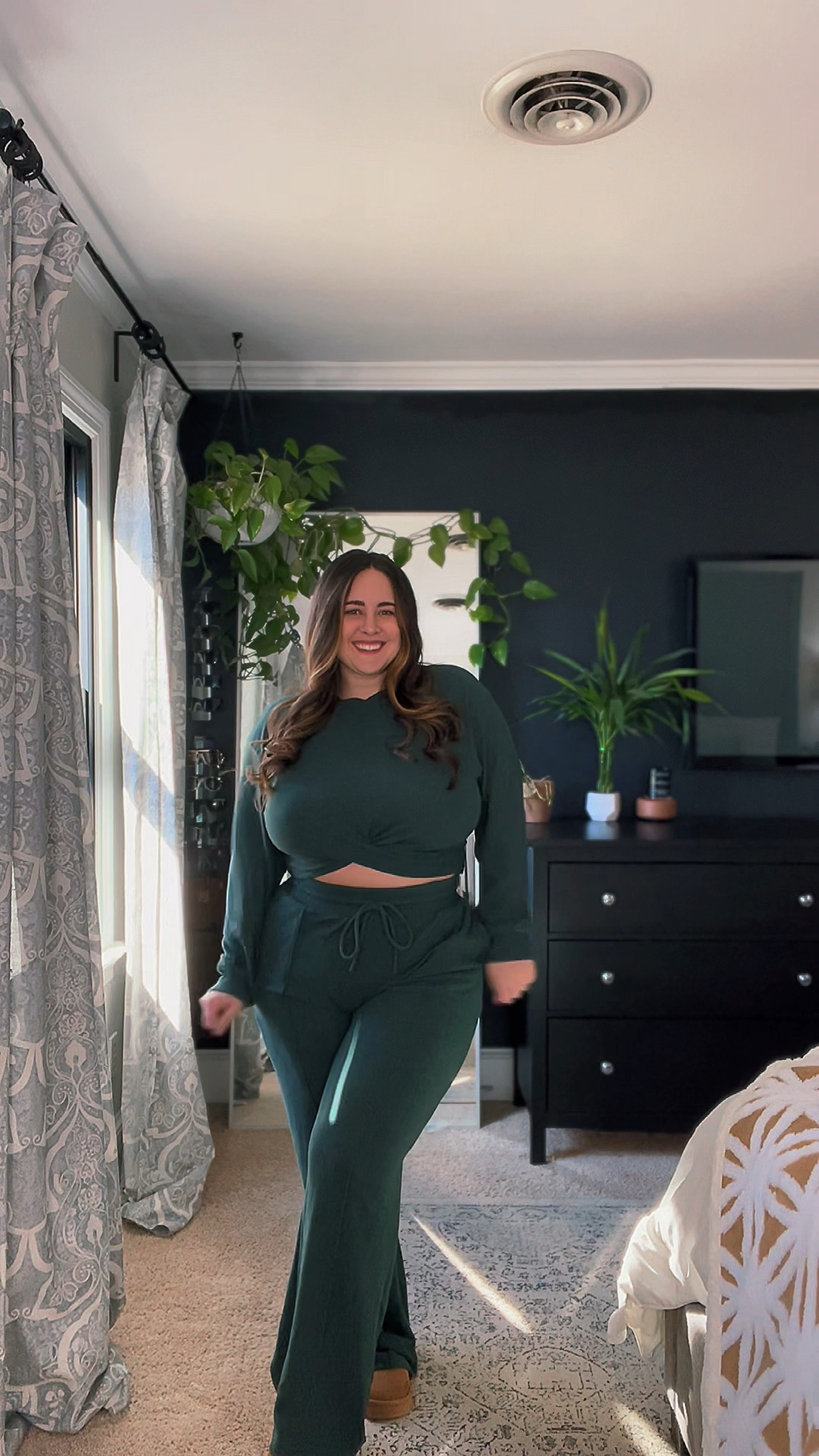 Set shown in size XL! So soft and fuzzy! 

#LTKfindsunder50 #LTKplussize #LTKmidsize