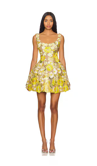 x REVOLVE Jasmine Mini Dress in Yellow | Revolve Clothing (Global)