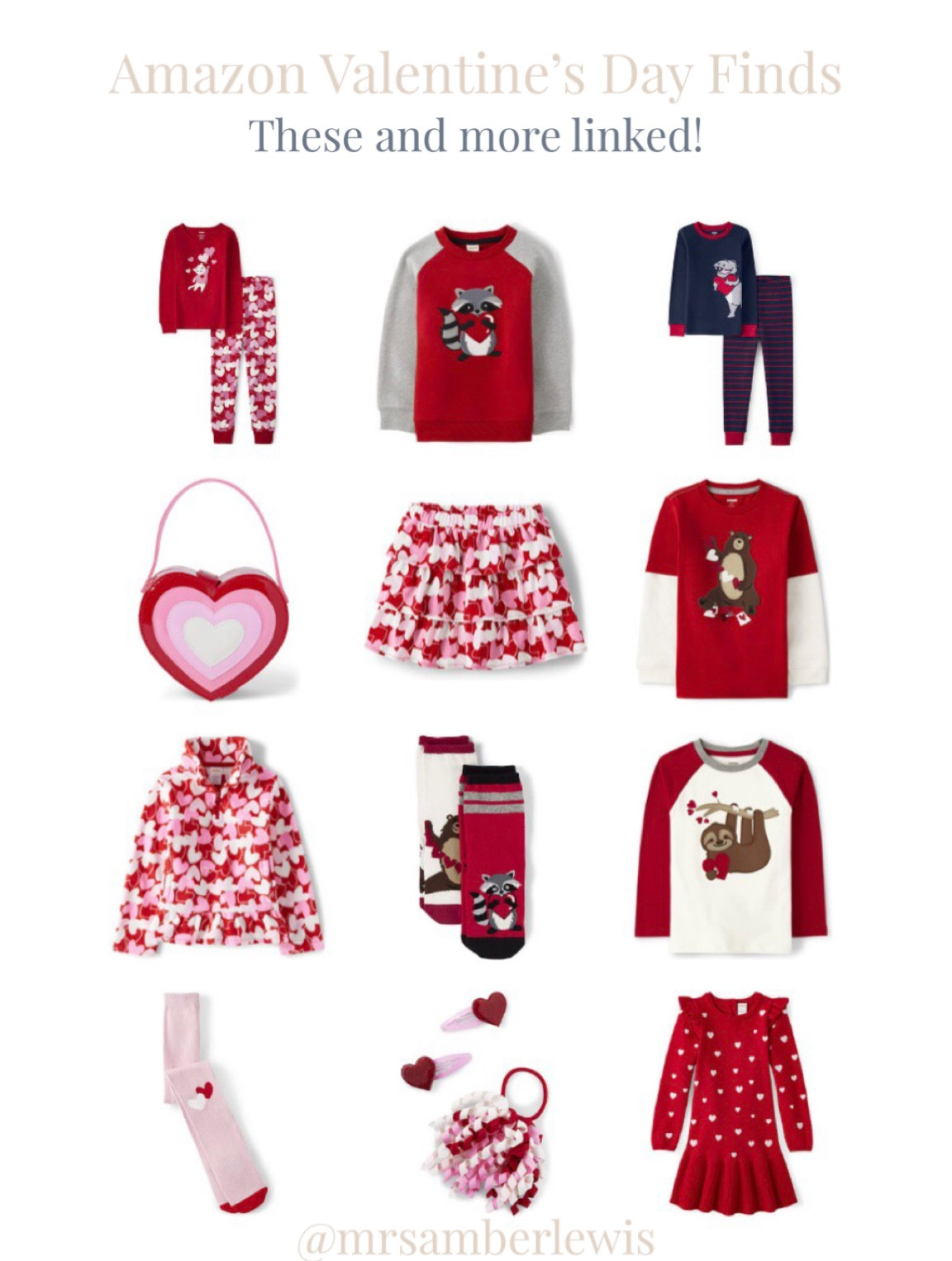 Loving the skirt with a white or pink shirt and those cute tights for Camille and Connor definitely needs that bear shirt! Too cute! 🐻❤️



Amazon Valentine’s Day finds, Valentine’s Day out, Valentines say dress, kids Valentine’s Day 

#LTKSeasonal #LTKFind #LTKkids