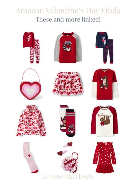 Loving the skirt with a white or pink shirt and those cute tights for Camille and Connor definitely needs that bear shirt! Too cute! 🐻❤️



Amazon Valentine’s Day finds, Valentine’s Day out, Valentines say dress, kids Valentine’s Day 

#LTKSeasonal #LTKFind #LTKkids