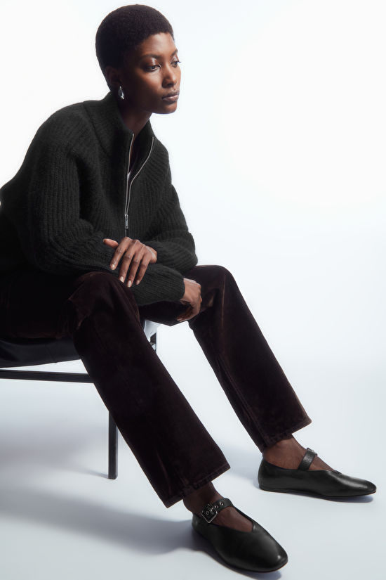 BUCKLED BALLET FLATS - Black - COS | COS (EU)