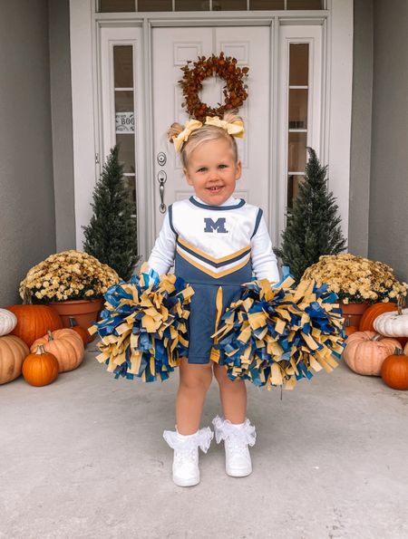 Finally getting around to posting Aud’s Halloween costume! Shes taking all the credit for the Wolverines making it to the playoffs 💛💙 
•
•
•


#LTKstyletip #LTKfamily #LTKkids